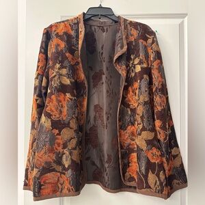 Women’s Floral Jacquard Tapestry Jacket